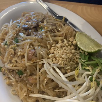 Too Thai Street Eats - Beef pad Thai - Thai Near Me - Carrollton, Texas