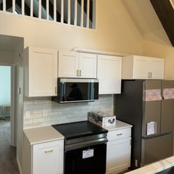 Mr Fix It Pros - Full remodel Lake Tahoe vacation rental. We did the Flooring, smooth drywall, painting, electrical, plumbing, appliances, and cabinets.