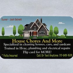 House Chores And More