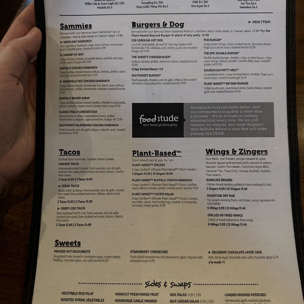 Menu Menu