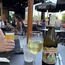 Freakshow Chardonnay! And the Ahi tuna tostadas were delish!! Thank you!! Freakshow Chardonnay! And the Ahi tuna tostadas were delish!! Thank you!!