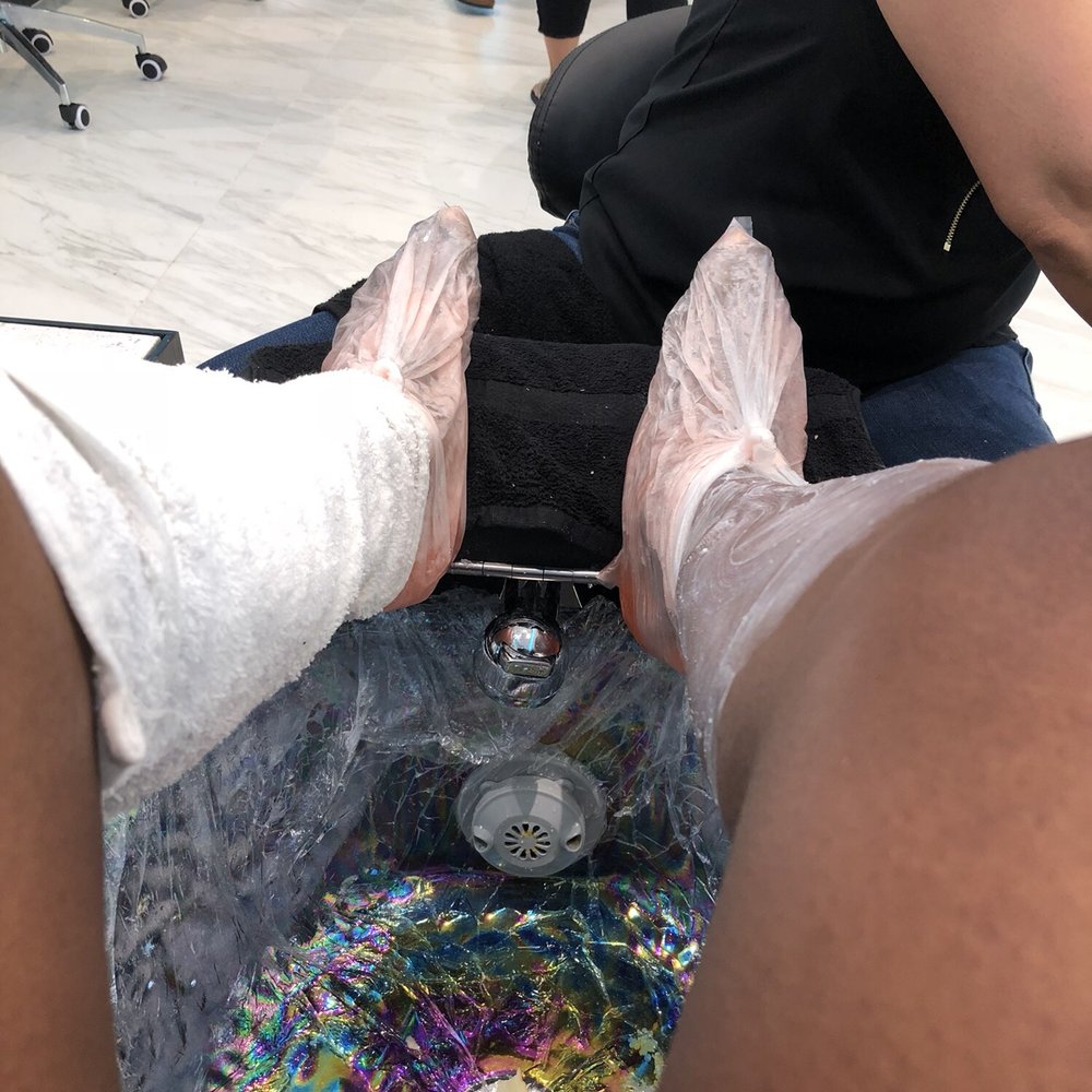 Maxiam Nail Bar - paraffin treatment with hot towels on my legs. heaven! - Nail Salons Near Me - Euless, Texas Maxiam Nail Bar - paraffin treatment with hot towels on my legs. heaven! - Nail Salons Near Me - Euless, Texas