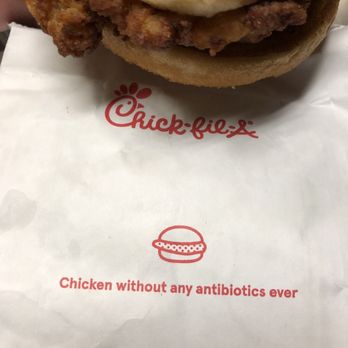 Chick-fil-A - Chicken sandwich... wrapper statement - Fast Food Near Me - Clarksville, Tennessee Chick-fil-A - Chicken sandwich... wrapper statement - Fast Food Near Me - Clarksville, Tennessee