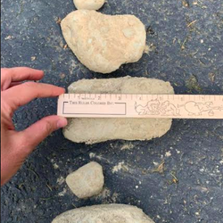Amabile and Sons Inc - The difference in rock sizes