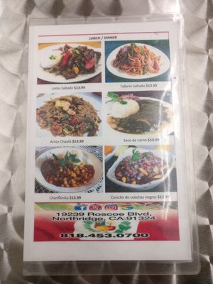 Menu photo 1 Pisco Sour Market Northridge, CA Menu photo 1 Pisco Sour Market Northridge, CA