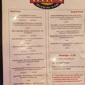 Tello's Mexican Grill - Mexican Near Me - Tulsa, Oklahoma