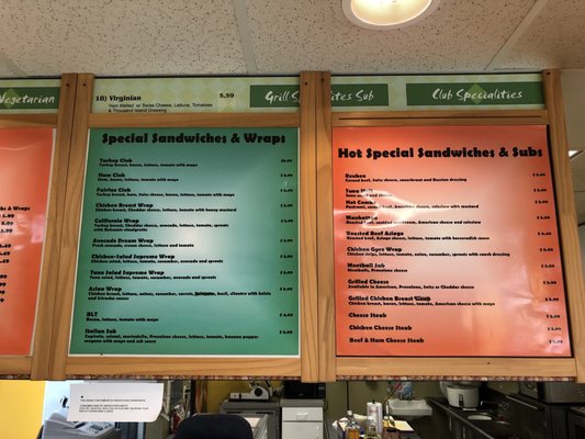 Menu photo 1 Fairfax Deli Fairfax, VA