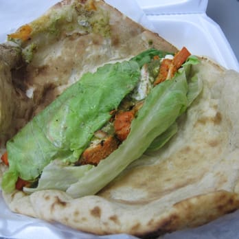 Sacrificial Lamb Kabobs & Wraps - Chicken naan wrap unwrapped. - Middle Eastern Near Me - Washington, DC, District of Columbia Sacrificial Lamb Kabobs & Wraps - Chicken naan wrap unwrapped. - Middle Eastern Near Me - Washington, DC, District of Columbia