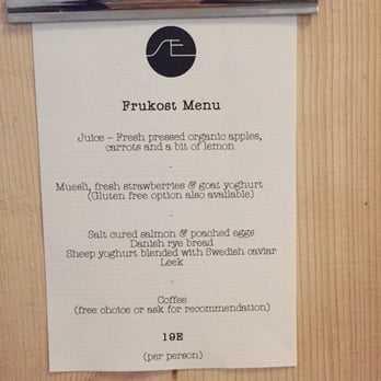 Scandinavian Embassy - Breakfast menu - Coffee & Tea Near Me - Amsterdam, New Hampshire
