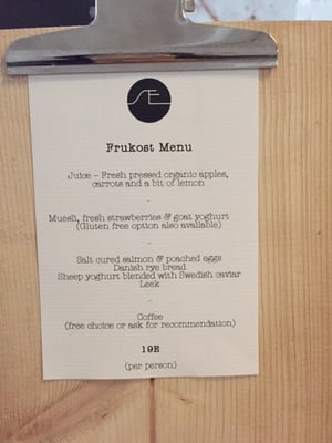 Menu photo 6 Scandinavian Embassy Amsterdam, NH