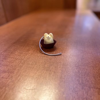 L.A. Burdick Handmade Chocolates - Signature chocolate mouse (mice) - Desserts Near Me - Chicago, Illinois L.A. Burdick Handmade Chocolates - Signature chocolate mouse (mice) - Desserts Near Me - Chicago, Illinois
