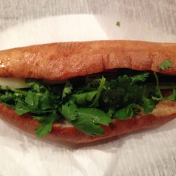Miss Saigon - Banh Mi Thit (Traditional sub-style sandwich with BBQ pork) - Vietnamese Near Me - Nashville, Tennessee Miss Saigon - Banh Mi Thit (Traditional sub-style sandwich with BBQ pork) - Vietnamese Near Me - Nashville, Tennessee