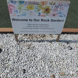Wolfe Park - Very cool rock garden
