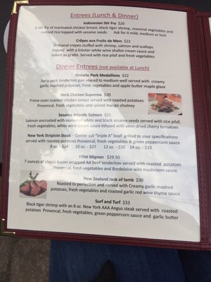 Menu photo 4 Buell Street Bistro Brockville, ON Menu photo 4 Buell Street Bistro Brockville, ON