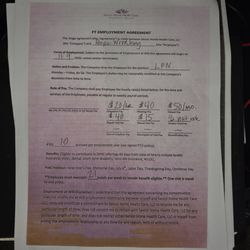 Senior Home Health Care - The day and year I was hired.