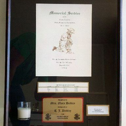 Sophie's Trophies - Shadow Box Memorial