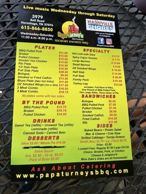 Papa Turney's Old Fashion BBQ by null