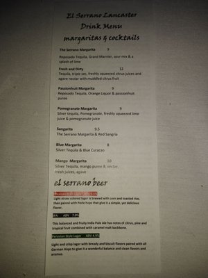 Menu photo 3 El Serrano Lancaster, PA