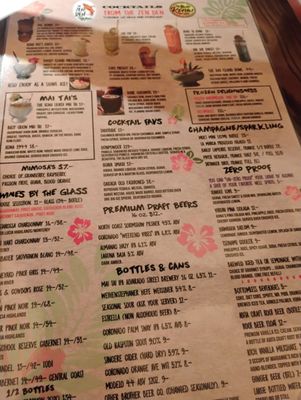 Menu photo 3 Kona Steak and Seafood Monterey, CA Menu photo 3 Kona Steak and Seafood Monterey, CA