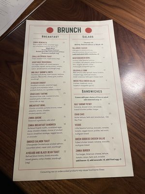Menu photo 8 Zinnia Silver Spring, MD