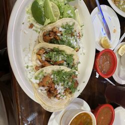 El Tenampa - Taco Pastor and charro beans