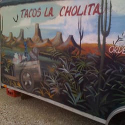Tacos La Cholita - The new Sign!