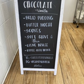 Chocolate + Vanilla Bakery - Menu offerings - Bakeries Near Me - Honolulu, Hawaii Chocolate + Vanilla Bakery - Menu offerings - Bakeries Near Me - Honolulu, Hawaii