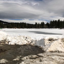 Mill Pond - Rumor has it there's leeches in the lake. Yikes.