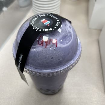 Boba King - Taro slushy with extra boba...04/06/2023 - Bubble Tea Near Me - Henderson, Nevada Boba King - Taro slushy with extra boba...04/06/2023 - Bubble Tea Near Me - Henderson, Nevada