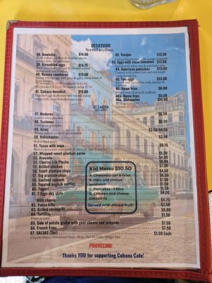 Menu photo 1 Cubana Cafe Brooklyn, NY