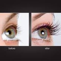 Seriouskin - Eyelash Extensions before and after
