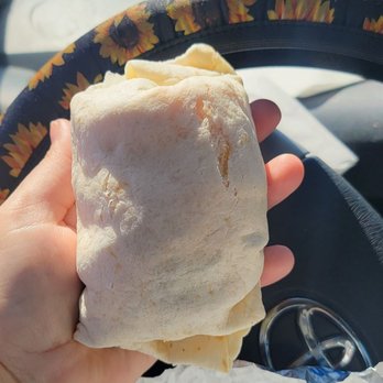 Sonic Drive-In - This is not a burrito... not sure what it is. Smaller then my hand and phone.... smh - Fast Food Near Me - Oroville, California