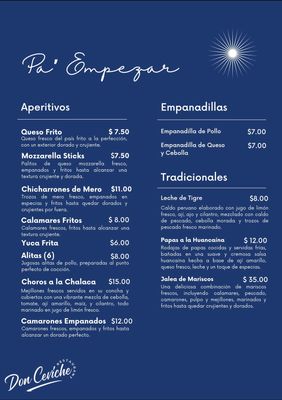 Menu photo 6 Don Ceviche San Juan, PR