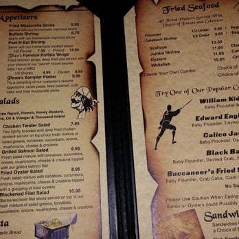 Pirates Landing - Seafood Near Me - Elkin, North Carolina