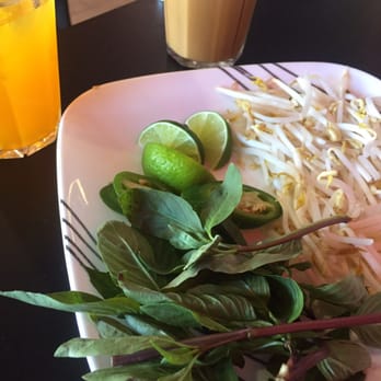 Phamous Cafe - Not skimpy with the basil! - Vietnamese Near Me - Goleta, California