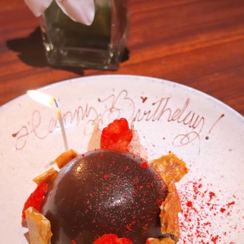 Bludorn - Almond Bomb - New American Near Me - Houston, Texas Bludorn - Almond Bomb - New American Near Me - Houston, Texas