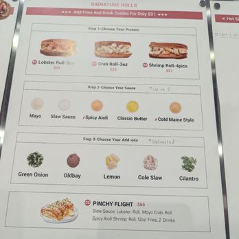 Pinchy & Pals - Menu - Seafood Near Me - Tustin, California Pinchy & Pals - Menu - Seafood Near Me - Tustin, California