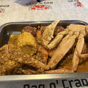 Bag O Crab Beaverton - Happy hour dish with the snow crab leg. It was good. - Seafood Near Me - Beaverton, Oregon