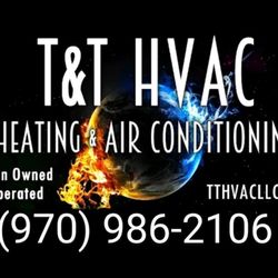 T & T HVAC - New Phone Number on Logo