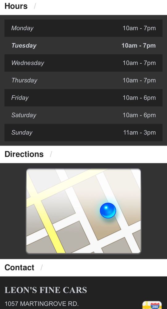 LEONS FINE CARS Updated August 2024 10 Reviews 1057 Martin Grove