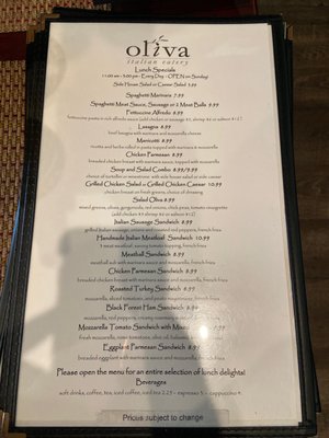 Menu photo 5 Oliva Italian Eatery Fort Worth, TX Menu photo 5 Oliva Italian Eatery Fort Worth, TX