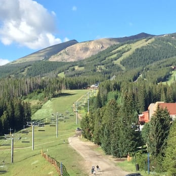 Ski Village Resorts - View from our condo in the Shavano building at The Village. This is looking towards Peaks 9 and 10 - Ski Resorts Near Me - Breckenridge, Colorado Ski Village Resorts - View from our condo in the Shavano building at The Village. This is looking towards Peaks 9 and 10 - Ski Resorts Near Me - Breckenridge, Colorado