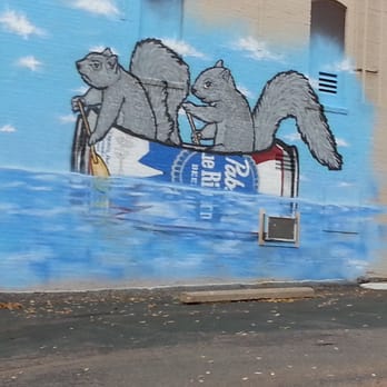 The 1029 Bar - Mural outside - Sports Bars Near Me - Minneapolis, Minnesota