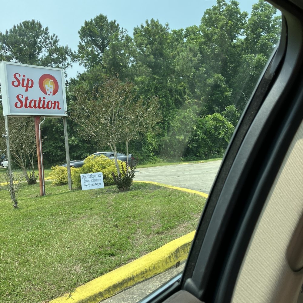 Sip Station - View of signage from Main Street - Bubble Tea Near Me - Shallotte, North Carolina Sip Station - View of signage from Main Street - Bubble Tea Near Me - Shallotte, North Carolina