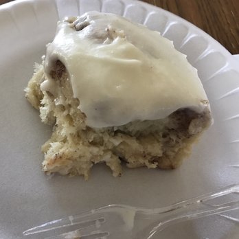 Yoder's Kountry Korner - Cinnamon roll with cream cheese frosting - Bakeries Near Me - Bloomfield, Iowa Yoder's Kountry Korner - Cinnamon roll with cream cheese frosting - Bakeries Near Me - Bloomfield, Iowa