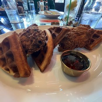 Rustic Root - Chicken and "well done" Waffles - Cocktail Bars Near Me - San Diego, California