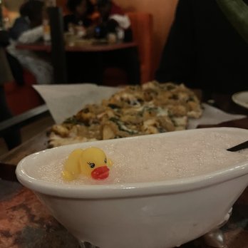 Kokomo - Yardie Shrimp Pizza and that bathtub drink that everyone gets - Caribbean Near Me - Brooklyn, New York Kokomo - Yardie Shrimp Pizza and that bathtub drink that everyone gets - Caribbean Near Me - Brooklyn, New York