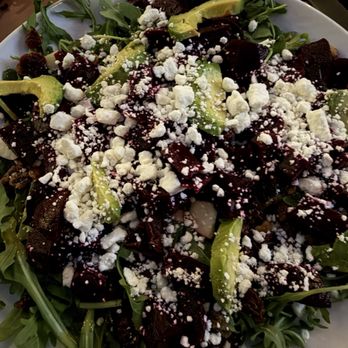 Grüv Bistro & Wine Bar - Arugula and Beet salad - Wine Bars Near Me - Belleville, Illinois Grüv Bistro & Wine Bar - Arugula and Beet salad - Wine Bars Near Me - Belleville, Illinois