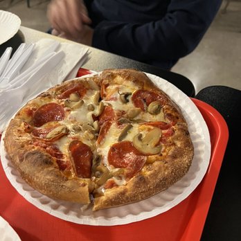 Missing Jimmy’s - Pepperoni pizza with banana peppers - Sports Bars Near Me - Dublin, Ohio