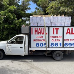 I HAUL IT ALL - Fully loaded dump truck .